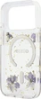 Etui do smartfona Apple iPhone 18 Pro/iPhone 17 Pro Guess Resin Flowers Glitter MagSafe Purple (3666339681142) - obraz 7