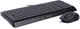 Комплект клавиатуры и мыши A4tech Fstyler F1512 проводной USB Черный (F1512) - изображение 3