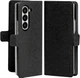 Etui z klapką do smartfona Samsung Galaxy Z Fold8 Ultra Mercury Premium Wallet Diary Black (MZD-F976-BK) - obraz 1