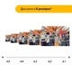Дерев'яний фігурний пазл Всі, хто поряд, А2, Дерев’яна коробка 300+ елементів - изображение 2