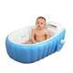 Надувная детская ванночка Intime Baby Bath Tub • Портативная складная надувная ванна для новорождённых и детей до 4 лет - изображение 1