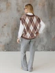 Жилет женский ARTKNIT Trio L-XL Шоколадный (2251930427018) - изображение 5