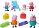 Набір з 5 фігурок Сімейна Подорож Свинки Пеппи Peppa Pig Peppa's Travels Big Family Adventure Hasbro (G2179) - изображение 1