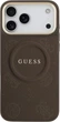 Etui do smartfona Apple iPhone 18 Pro Max/iPhone 17 Pro Max Guess Peony Hot Stamp MagSafe Brown (3666339682453) - obraz 2