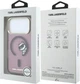 Etui do smartfona Apple iPhone 18 Pro Max/iPhone 17 Pro Max Karl Lagerfeld Peekaboo Logo MagSafe Burgundy (3666339661977) - obraz 8