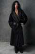 Пальто жіноче COS double-faced wool shawl-collar coat 1304521001 M Синій коричневий - зображення 5