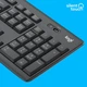Комплект клавиатура + мышь Logitech MK295 Silent беспроводной US раскладка (5099206092433) - изображение 3