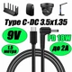 Кабель с триггером для роутера WiFi Type-C PD на DC 3.5×1.35 9V до 2A для питания Wi-fi роутера модема Gpon преобразователя и другой техники на 9V 1.5 м от повербанка powerbank - изображение 1