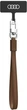 Uniwersalny sznurek Audi Crossbody Leather 28 cm 10 mm Brown (6955250228350) - obraz 1