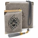 Подарунковий набір із Кораном і тасбіхом Velvet Gift Set Сірий - зображення 5
