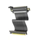 Райзер-кабель PCI-E 4.0 x16 Flexible Extension Cable для відеокарти, чорний - Уцінка - зображення 1
