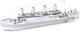 Metalowy konstruktor 3D Metal Earth Titanic Silver Edition 65 elementów MMS030 (32309010305) - obraz 2
