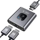 Hub USB Tech-Protect HB07 2-in-1 HDMI 4K 60Hz Space Grey (5906302360949) - obraz 1