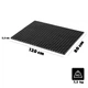 Wycieraczka gumowa KADAX Broves 80 × 120 cm czarna (5906638303214) - obraz 2