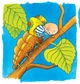 Puzzle drewniane warstwowe Goki Motyl (5299810) - obraz 3