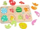 Puzzle drewniane z uchwytami Classic World Dinozaury 25 elementów (6020468) - obraz 2