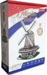 Puzzle 3D CubicFun Młyn z podświetleniem LED 65 elementów (1011573) - obraz 2