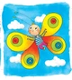 Puzzle drewniane warstwowe Goki Motyl (5299810) - obraz 4