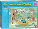 Puzzle Jumbo Jan van Haasteren Junior 23 Skoki na trampolinie 150 elementów (2051882) - obraz 1