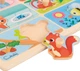 Puzzle drewniane z uchwytami Jumbo Goula Moje ulubione jedzenie 8 elementów (2051805) - obraz 3
