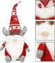 Новогодняя фигурка Springos CA1009 Гном с рожками оленя 50 см красный (5907719440088) - изображение 9