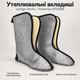 Утеплительный вкладыш-носок для сапог Lemigo Arctic Termo / Hubertus 875/898, размер 43 - изображение 1
