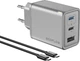 Ładowarka sieciowa EcoFlow GaN RAPID 65 W EFA-65W-GAN-CHARGER (4895251622905) - obraz 1