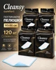 Одноразовые впитывающие пелёнки Cleansy Comfort 60х90 см 120 шт (4 упаковки по 30 шт) для детей, взрослых и ухода за лежачими больными - изображение 1