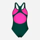 Купальник слитный женский Arena Team Swimsuit Swim Pro Solid 004760-609 Темно-зеленый (3468337729242) - изображение 7