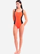 Купальник слитный женский Arena Swimsuit Control Pro Back Soli 011710-530 Коралловый/Черный (3468337896982) - изображение 3