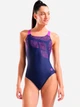 Купальник слитный женский Arena Kikko Swimsuit Swim Pro Back 010807-790 Синий/Розовый (3468337757290) - изображение 1