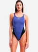 Купальник слитный женский Arena Team Swimsuit Swim Tech Solid 004763-851 Темно-синий/Черный (3468337873440) - изображение 1