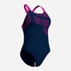 Купальник слитный женский Arena Kikko Swimsuit Swim Pro Back 010807-790 Синий/Розовый (3468337757290) - изображение 9