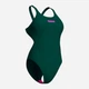 Купальник слитный женский Arena Team Swimsuit Swim Tech Solid 004763-609 Темно-зеленый (3468337774556) - изображение 9