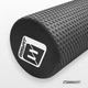Масажний ролер EasyFit Foam Roller 45 см Чорний - зображення 5