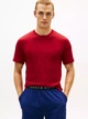 Набор футболок нательных мужских хлопковых Tommy Hilfiger 352523569 M 3 шт Темно-синий/Красный/Голубой (1163326724) - изображение 2
