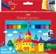 Zestaw flamastrów Faber-Castell Jumbo 12 kolorów 154311 (4005401543114) - obraz 1