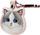 Etui-brelok Nimmy do AirTag Big Eyed Pet 2.0 Cat Pink (6971080318641) - obraz 3