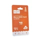 Карта пам'яті Hoco microSD 128GB Class 10 Orange (6957531090366) - зображення 2