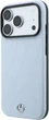 Чохол для смартфона Apple iPhone 17 Pro Max / 18 Pro Max Mercedes Leather with Crossed Lines Anthracite MagSafe Blue (Mer008912) - зображення 2