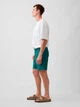 Шорты хлопковые короткие мужские GAP 594089903 36 Зеленые (1163384751) - изображение 4