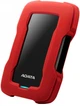 Жесткий диск ADATA Durable HD330 5TB AHD330-5TU31-CRD 2.5" USB 3.1 External Red - изображение 2