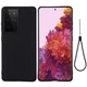 Силиконовый (TPU) чехол Deexe Silicone Case для Samsung Galaxy S21 Ultra - Black - изображение 2