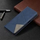 Чехол-книжка с кармашками UniCase Geometric Pattern для Samsung Galaxy A12 (A125) / A12 Nacho (A127) / M12 (M127) - Blue - изображение 5