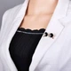 Брошь унисекс BROCHE бижутерия с эмалью Солнцезащитные очки золотистая BRBF111162 - изображение 2