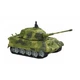 Танк микро р/у 1:72 King Tiger со звуком (зеленый, 27MHz) (GWT2203-1) - изображение 1