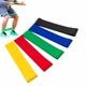 Резинка для фитнеса Profi Sports набор 5 штуки с чехлом (лента эспандер эластичная) - изображение 5