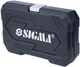 Набор насадок торцевых и бит Sigma 1/4" 53 шт в кейсе (6003521) - изображение 6