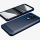 Чохол Lenuo Carbon Fiber для Nokia 3.4 Navy Blue - изображение 2