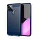 Чохол Lenuo Carbon Fiber для Google Pixel 5 Navy Blue - изображение 1